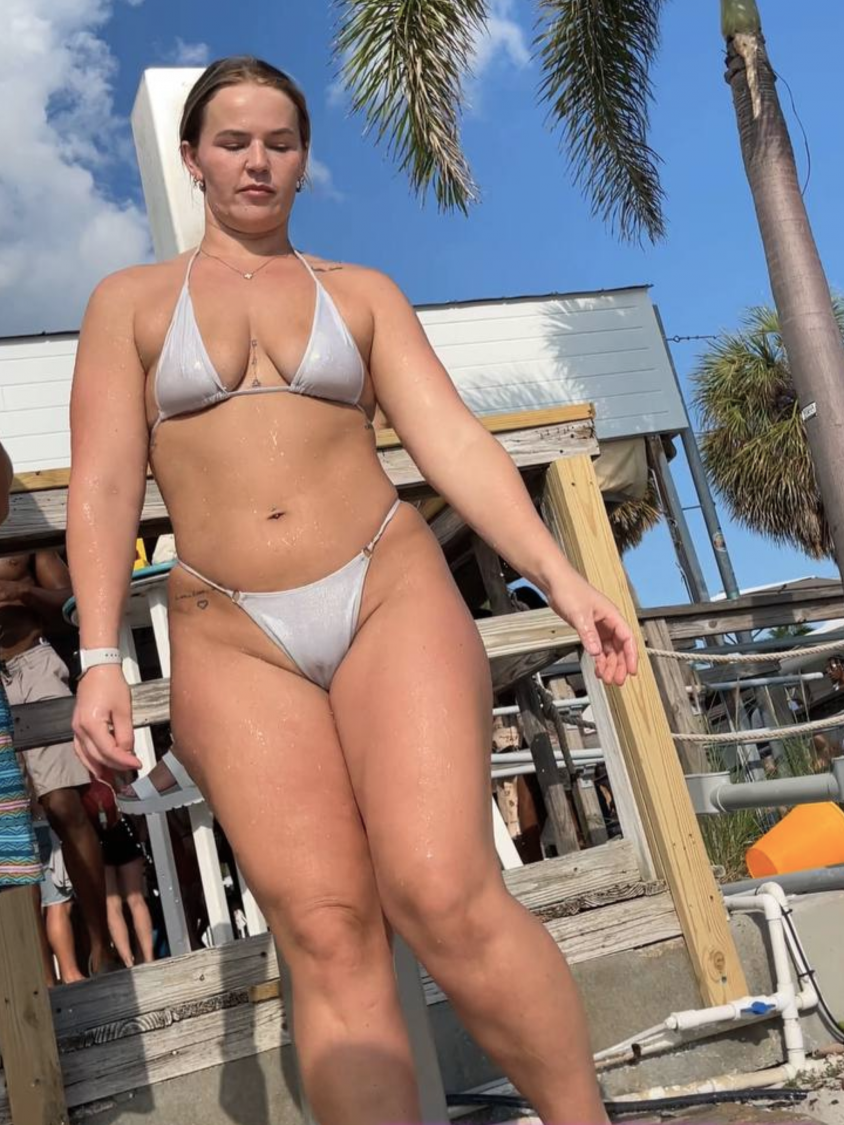 Goddess PAWG White Thong Bikini ππ #YpW1qyFx