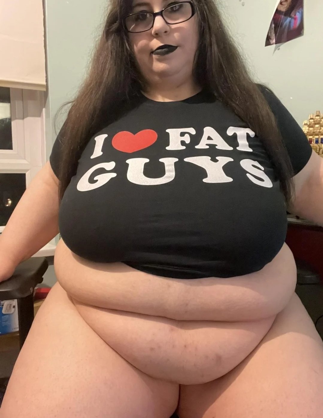 Nerdy Goth BBW Cumslut #M8jgrcmp
